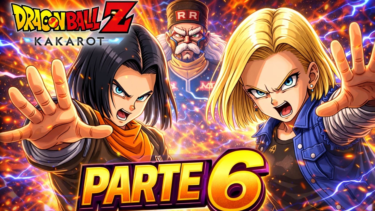 A AMEAÇA DOS ANDROIDES COMEÇOU! 😱 DBZ Kakarot |  APOIE O CANAL E GANHE UM PS4 🎁