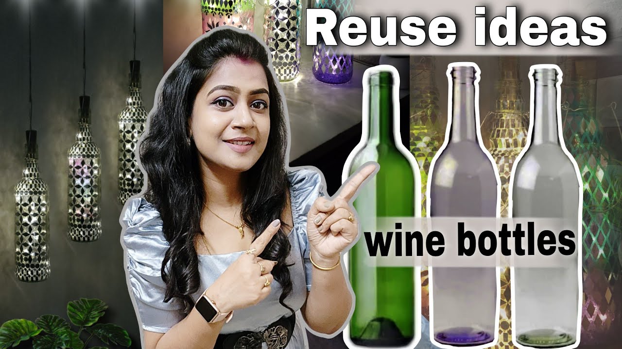 I Turned Glass Bottles into 3 Unique Wall hanging Lamps 😱 NEW techniques
