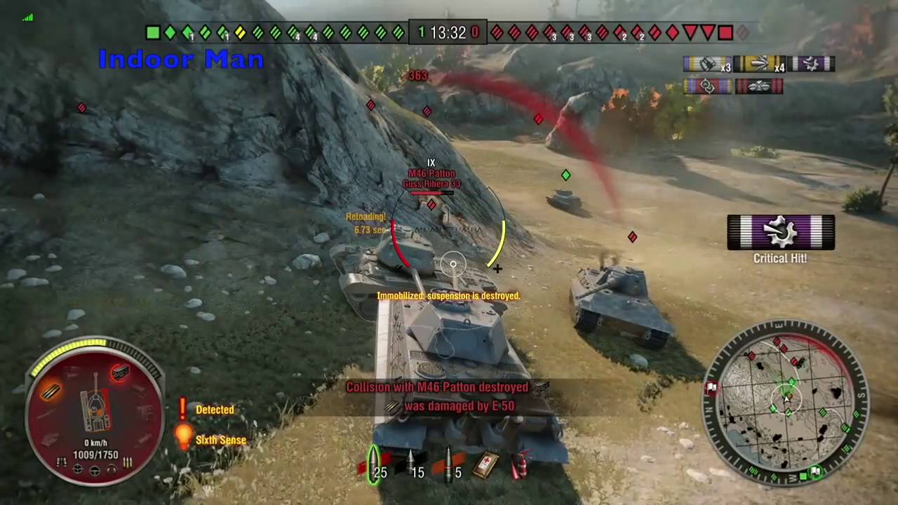 World of Tanks Console Ramming Montage Episode 1 | Indoor Man Gaming