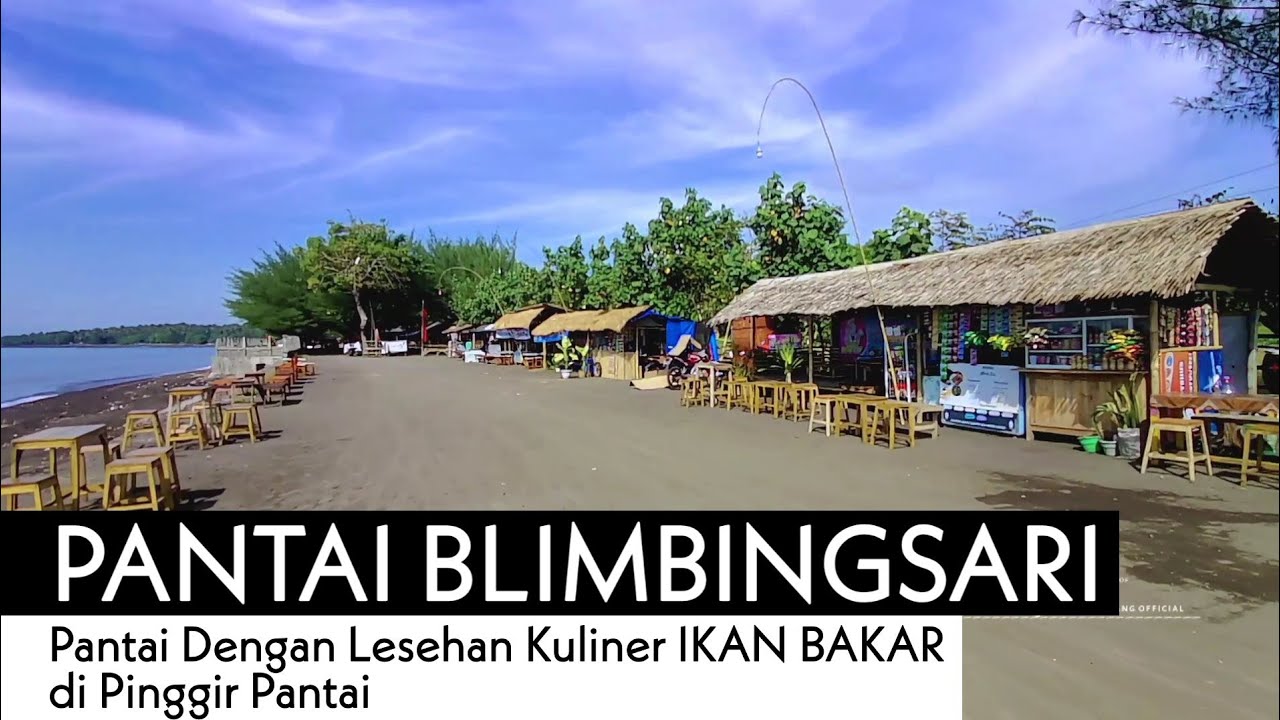 Pantai BLIMBINGSARI 2023 - Semakin Banyak Tempat Nongkrong di Pinggir Pantainya, MANTAP NIH!!!