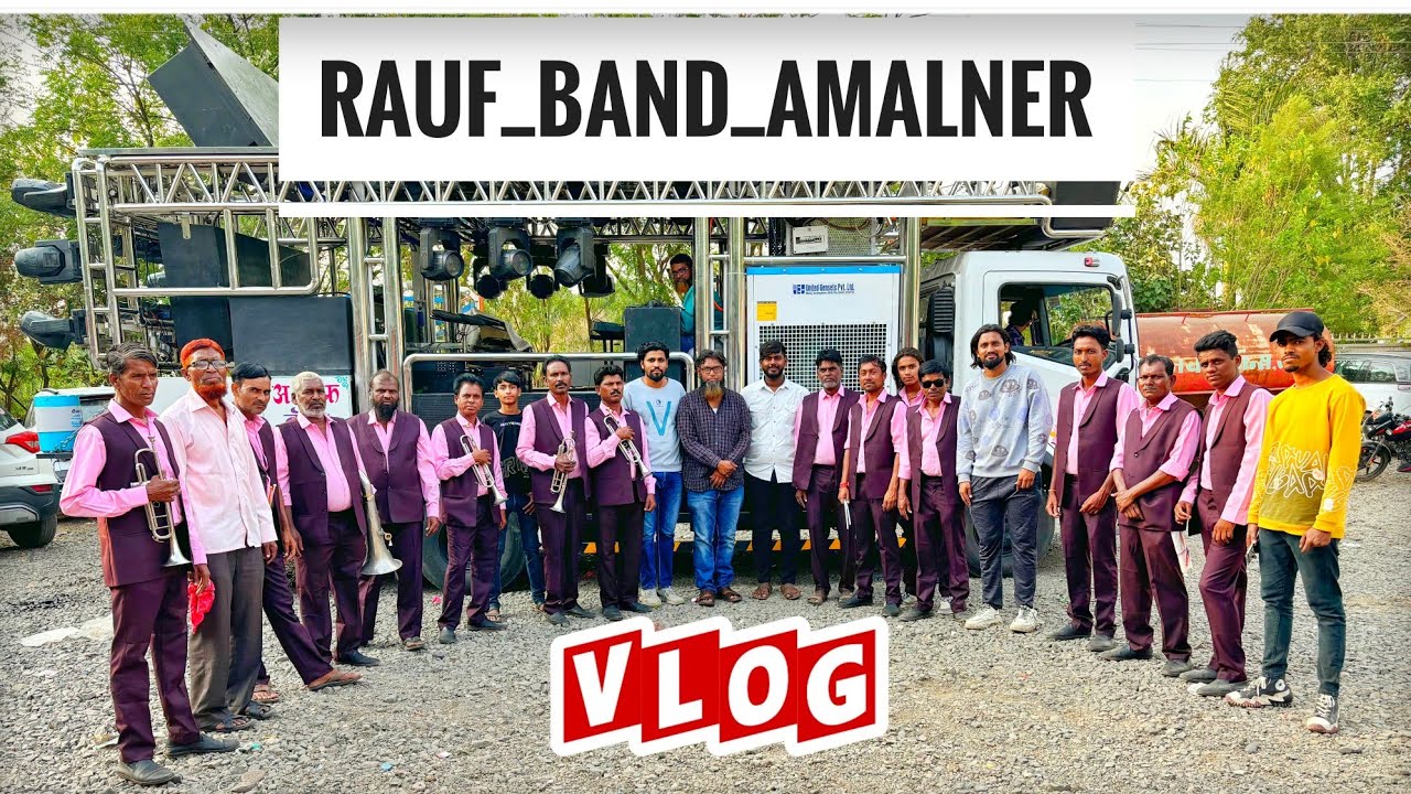 rauf band amalner new gadi (VLOG)🔥❤️