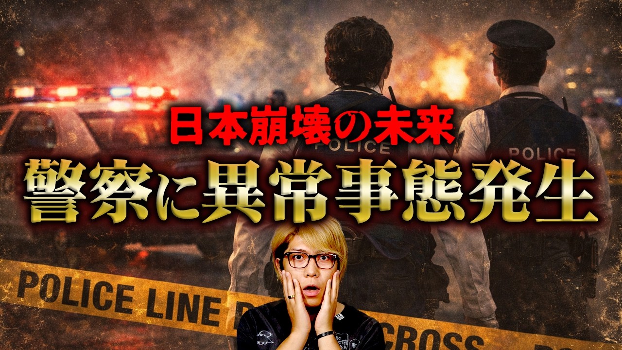 日本崩壊の未来。警察の現状が大変なことになってました【 都市伝説 】