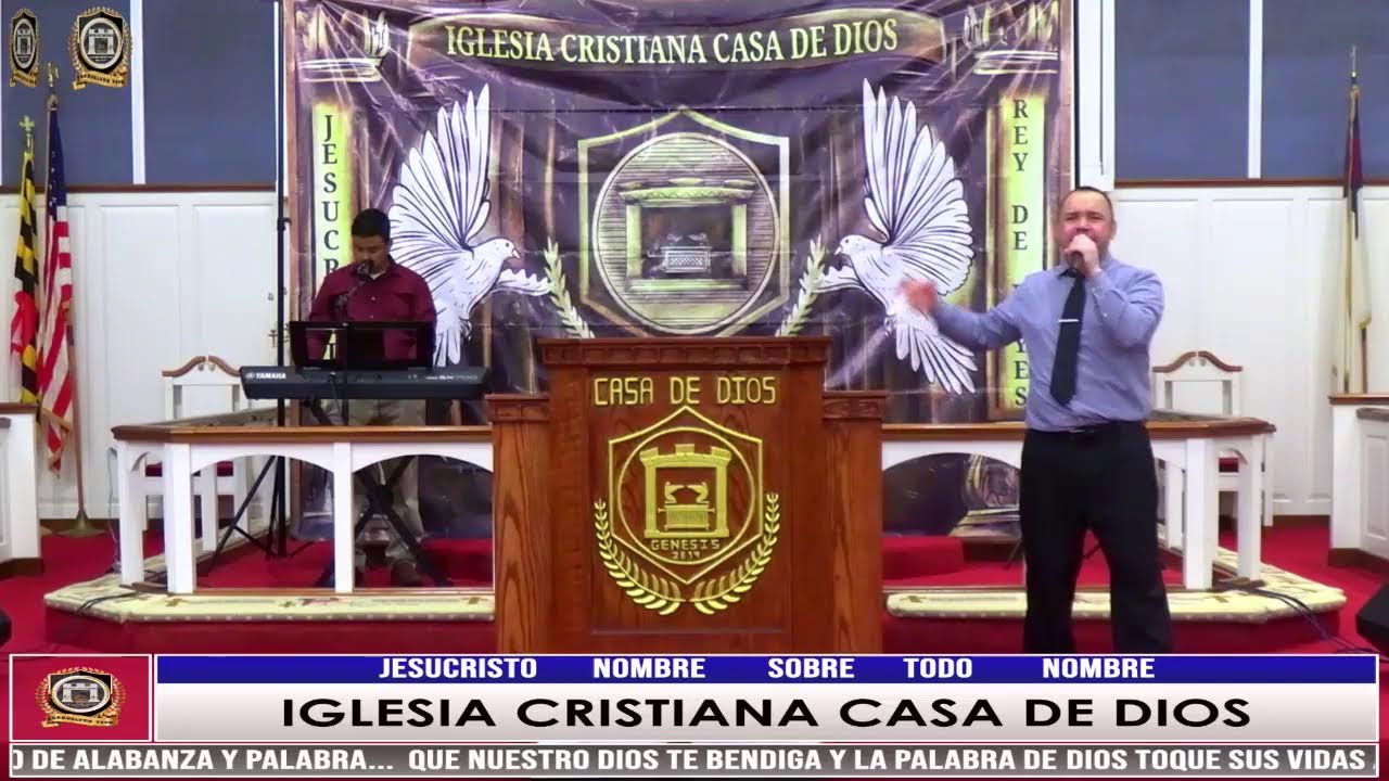 Portador de la palabra Pastor Cristopher Miranda