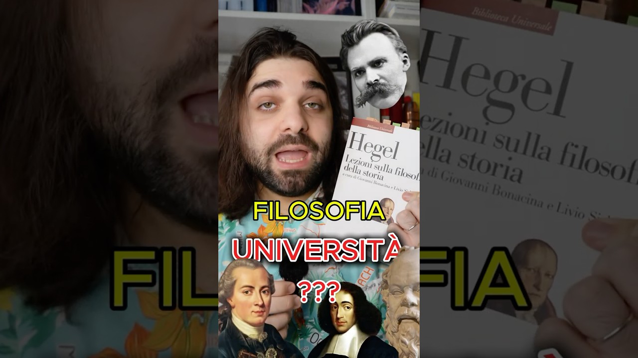 FILOSOFIA all&rsquo;UNIVERSIT&Agrave;? #filosofia #universit&agrave; #scuola