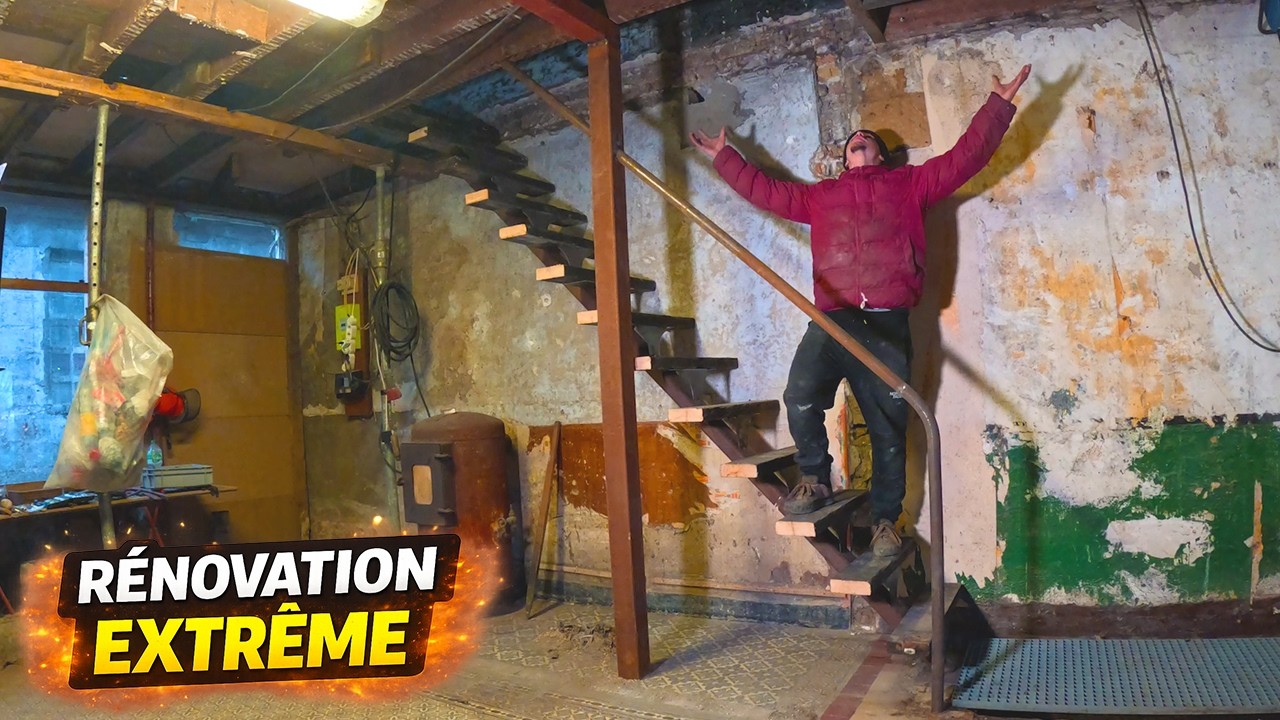 GROS CHANTIER : destruction du vieux placo et nouvelles ouvertures ! #5