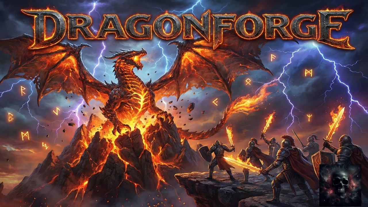 DRAGONFOGE –  DRAGONS OF THE ETERNAL PYRE ( Power Metal ) 
