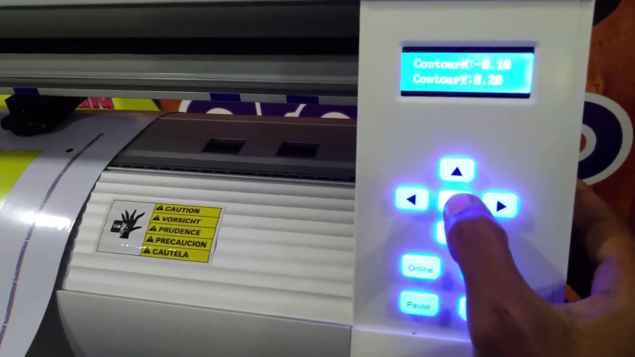 Alinhamento do plotter Mycut MC1200