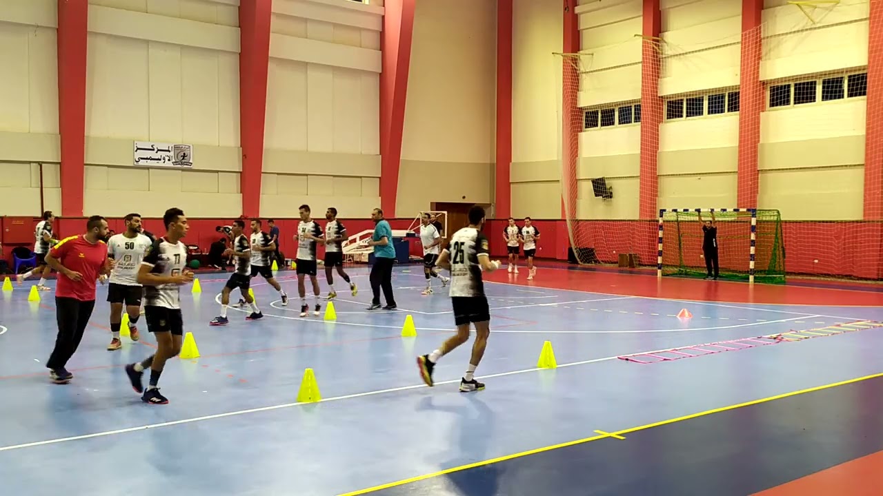 احماء خاص للاعبي كرة اليد Special Warming up for Handball players