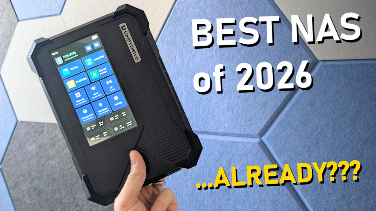 The BEST NAS of 2026.... ALREADY??? (UnifyDrive UP6)