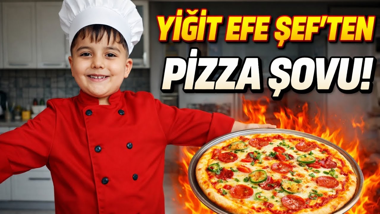 PİZZA PİZZA OLALI BÖYLE AŞÇI GÖRMEDİ YİĞİT EFE USTADAN👨‍🍳😱
