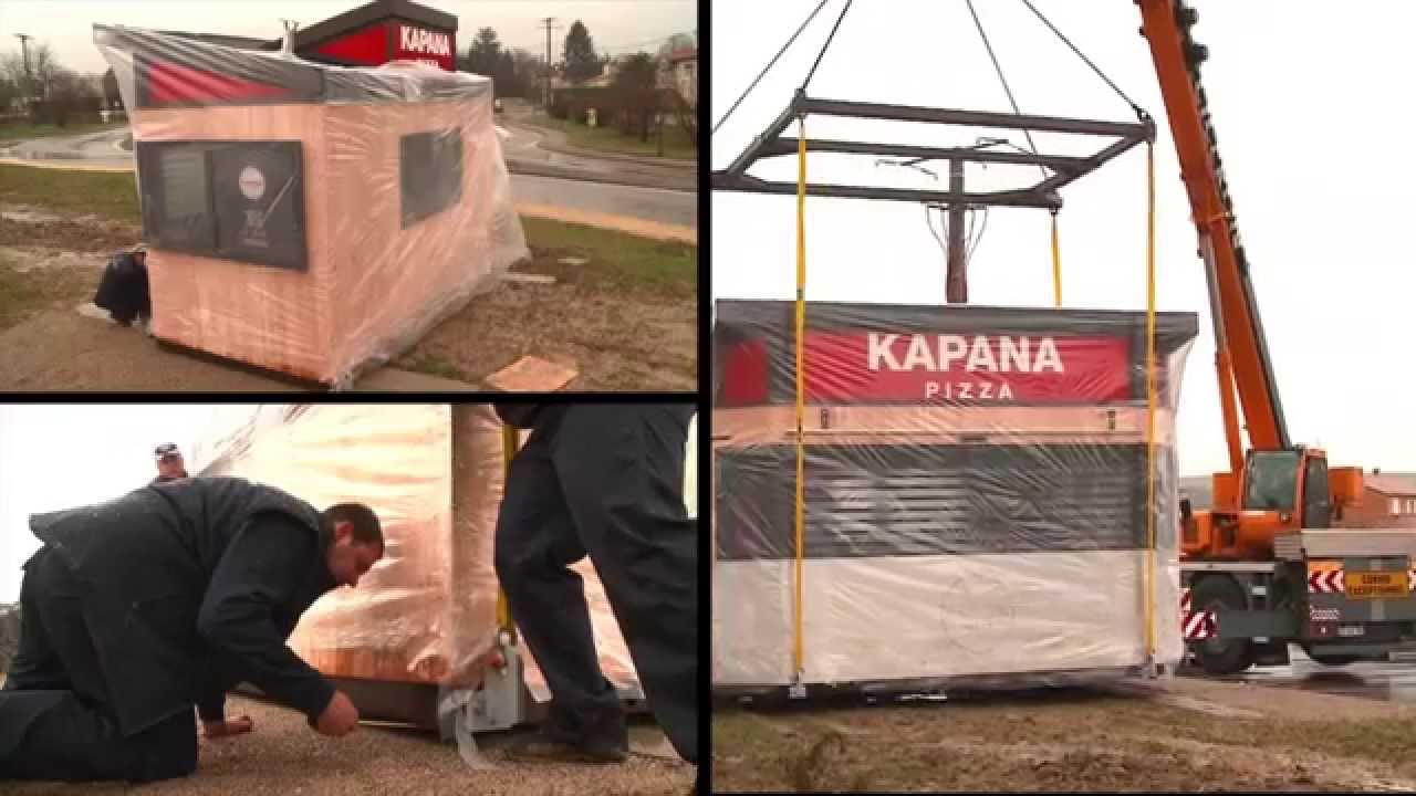 Implantation d'un kiosque KAPANA
