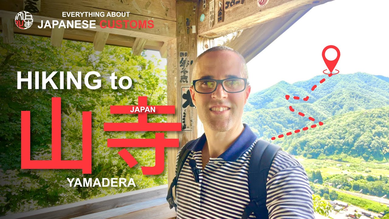 Hiking Yamadera near Sendai in Japan