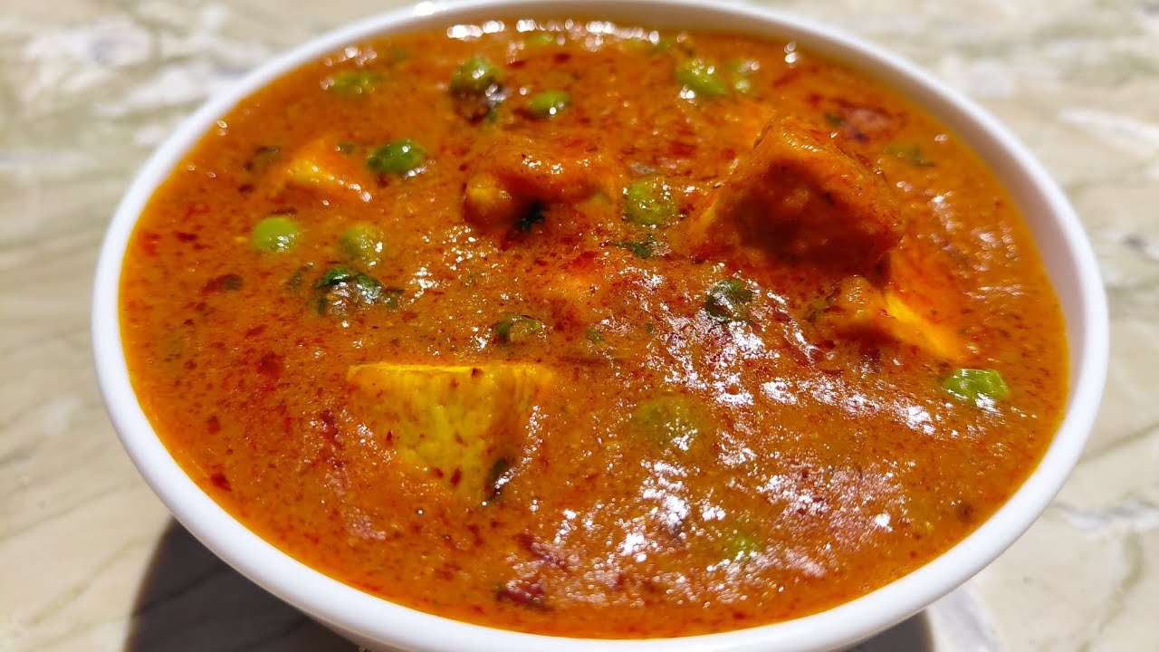 मटार पनीर ची भाजी😘😋😋