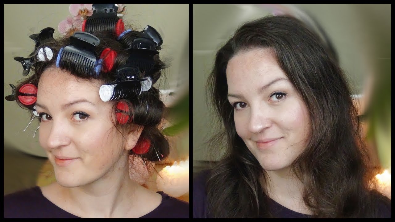Babyliss Heated Ceramic Rollers Set Unboxing and Demo on Long Hair