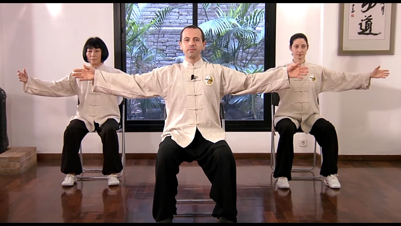 TAI CHI para la SALUD | CLASE 29 | Sesión antiestrés con una silla 🪑