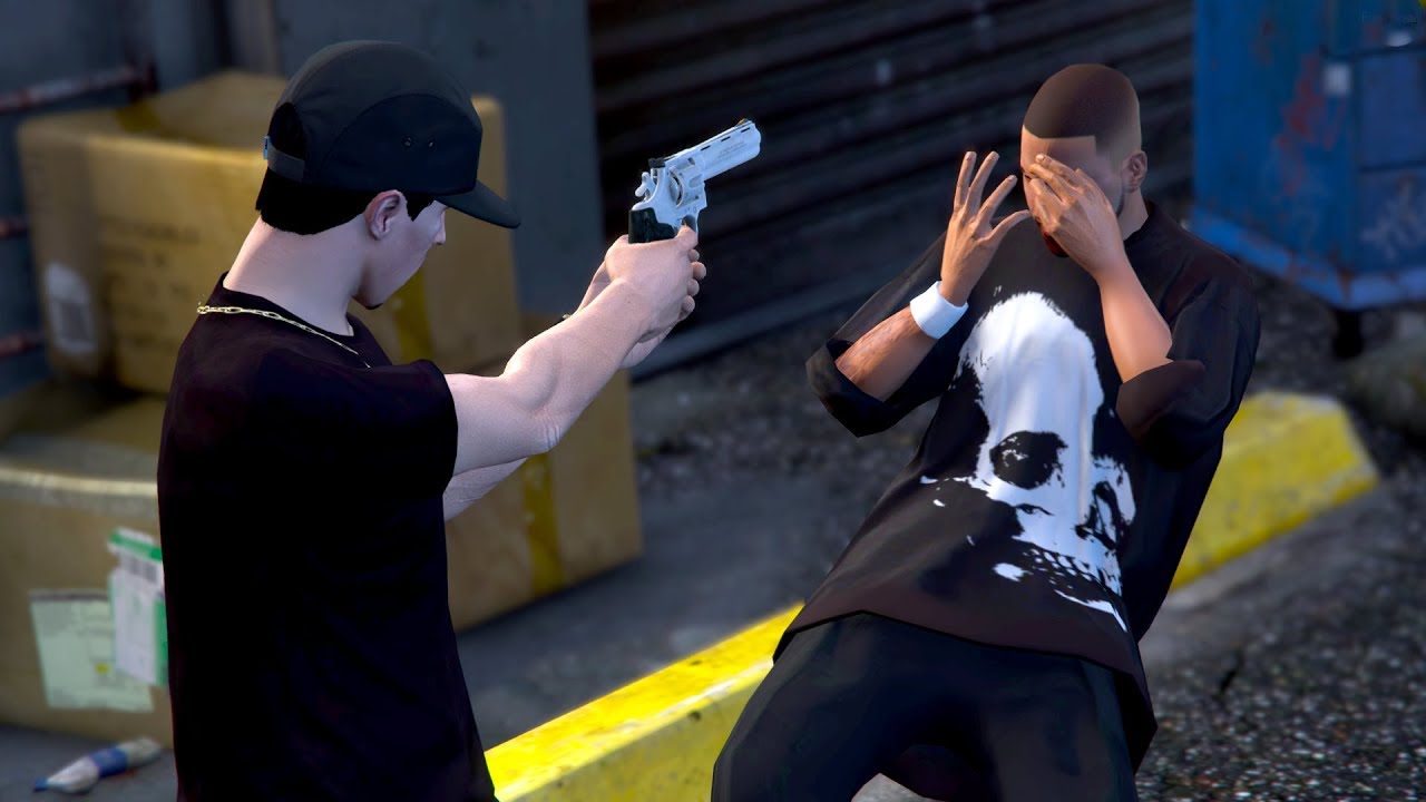 GTA V: VIDA DO CRIME | UM AVISO PARA O BARBA NEGRA, TE ESPERO NA FAVELA #EP.62 - Tj