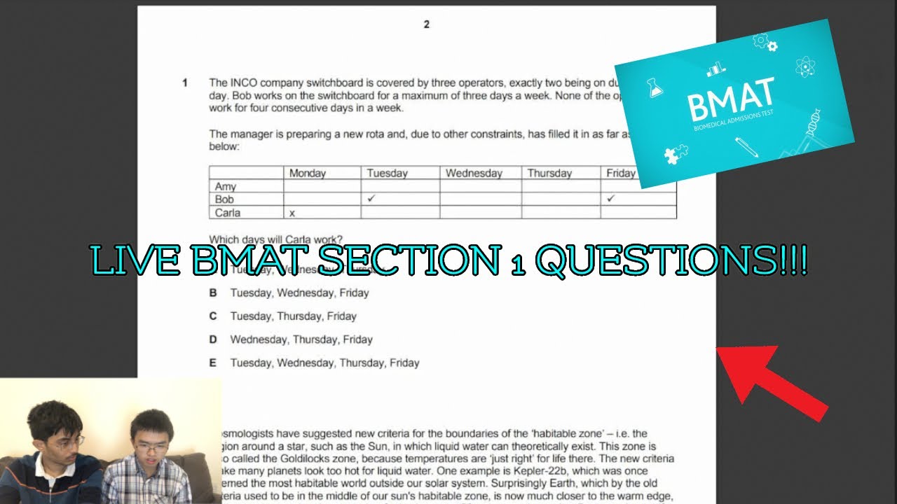 BMAT Section 1 2021: How to SMASH it