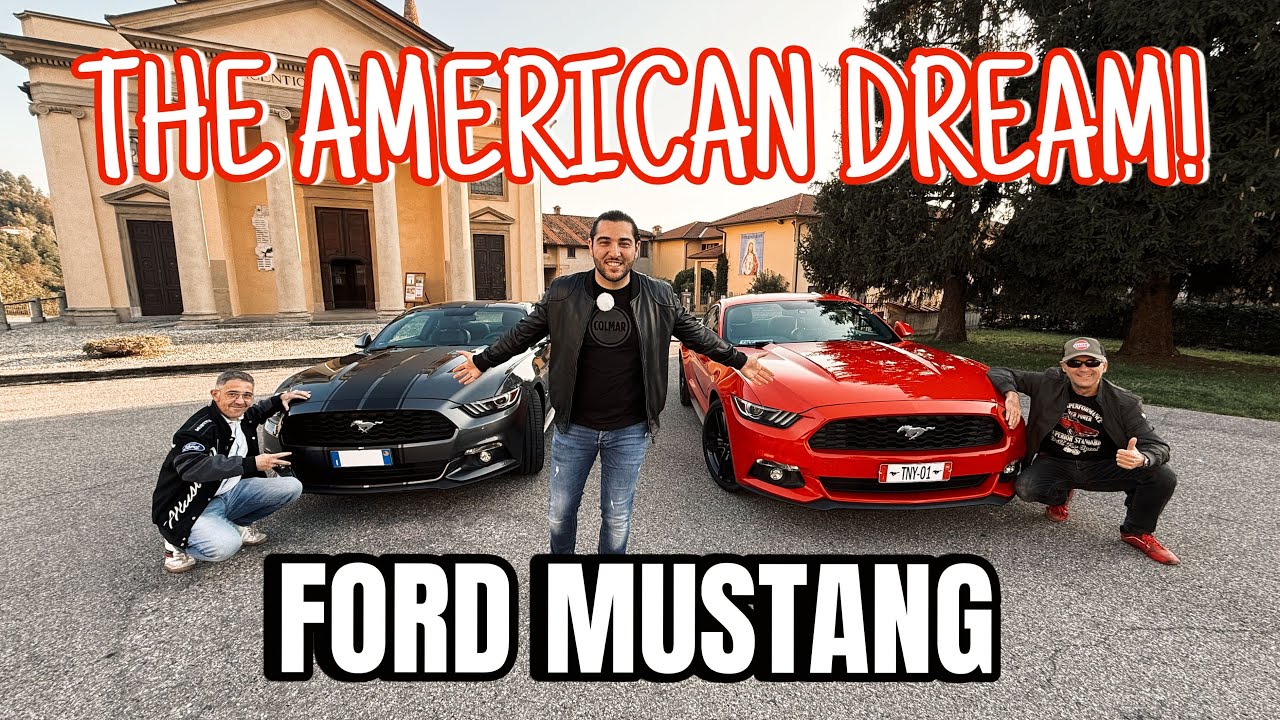 È davvero cosi lento come dicono il 2.3 ecoboost? Ford Mustang da 317 CAVALLI! 🇺🇸
