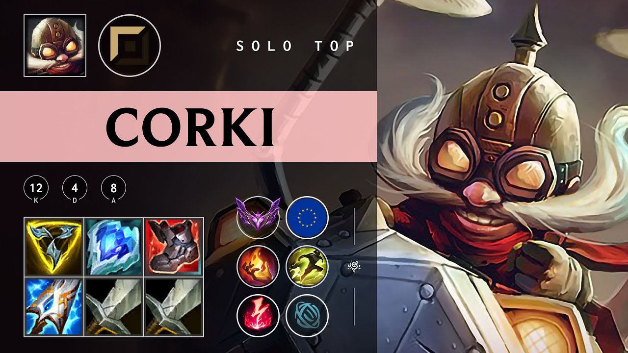 Corki Top vs Garen - EUW Master Patch 25.24