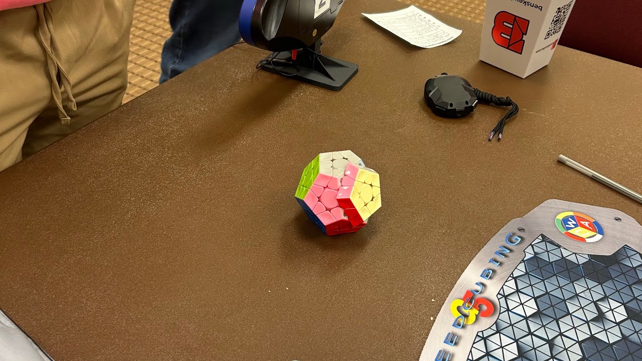 36.84 former Megaminx pr average + 32.52 pr single