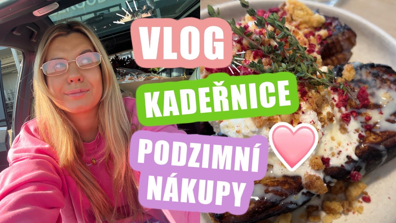 NOVÉ VLASY, NÁKUPY VE SKLADU | VLOG