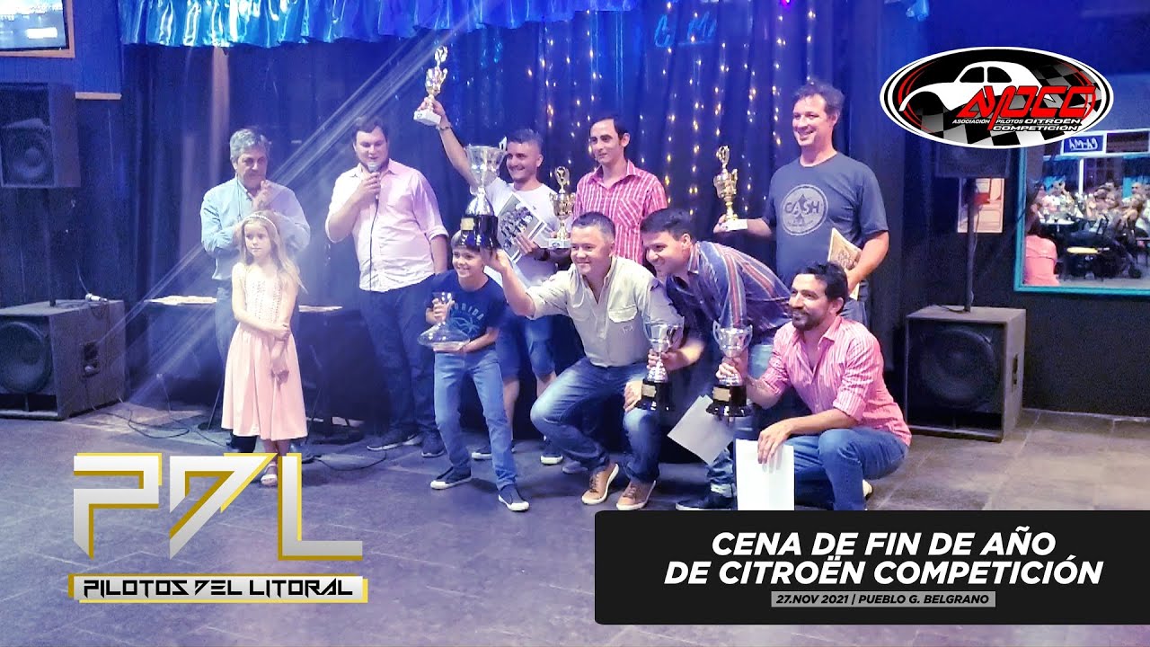 Cena de fin de a&ntilde;o de Citro&euml;n Competici&oacute;n | Campeonato 2021