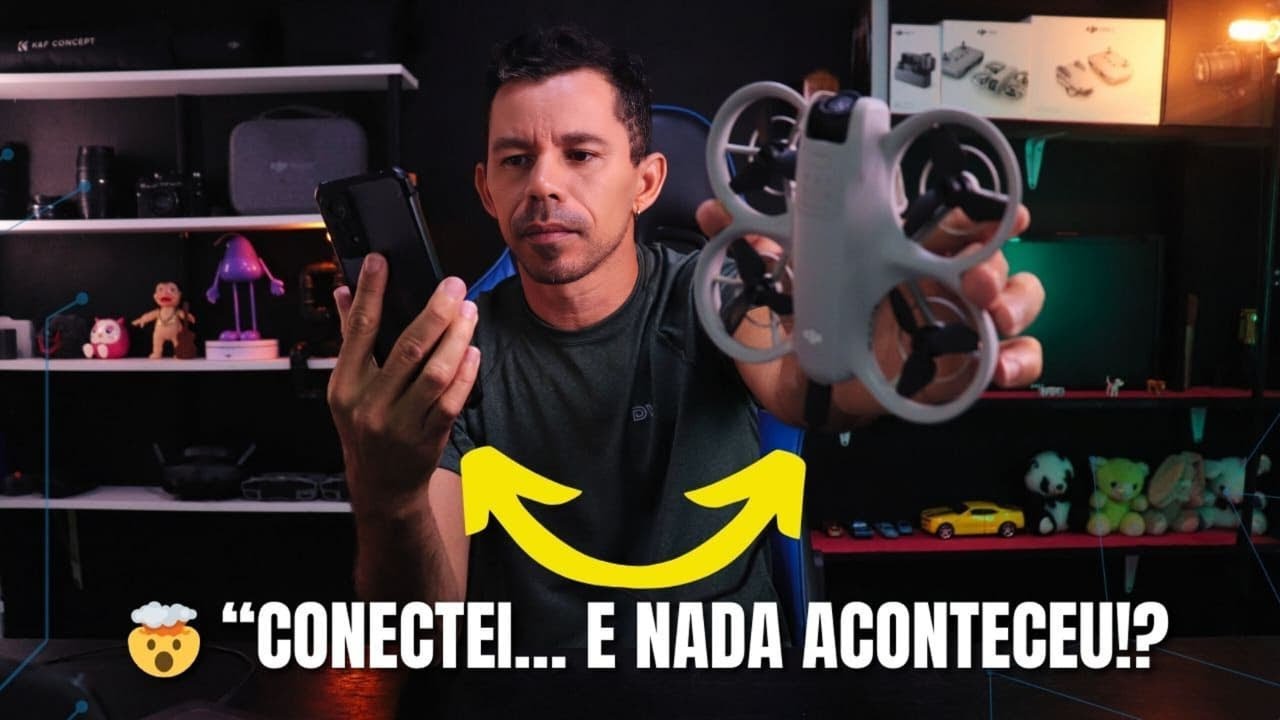 📲 DJI Neo n&atilde;o conecta no celular pelo cabo USB-C? Veja a solu&ccedil;&atilde;o!