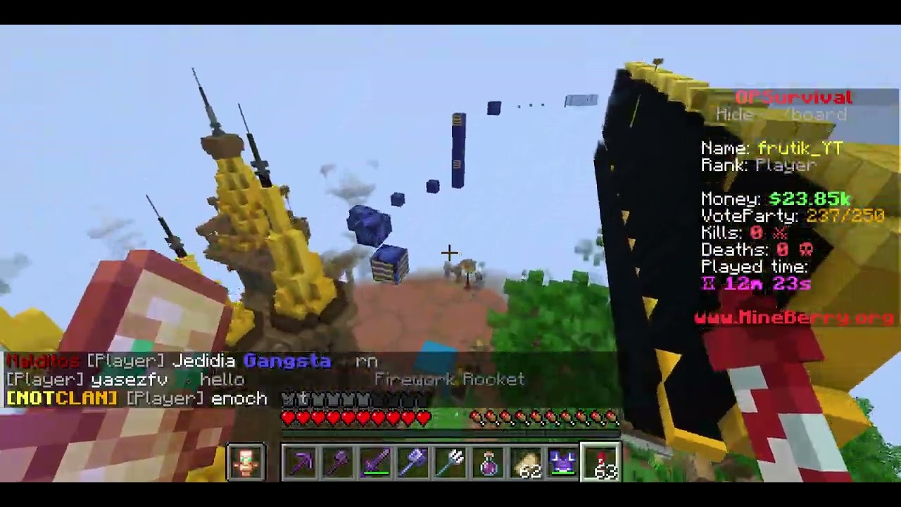 minecraft server feutures explaning