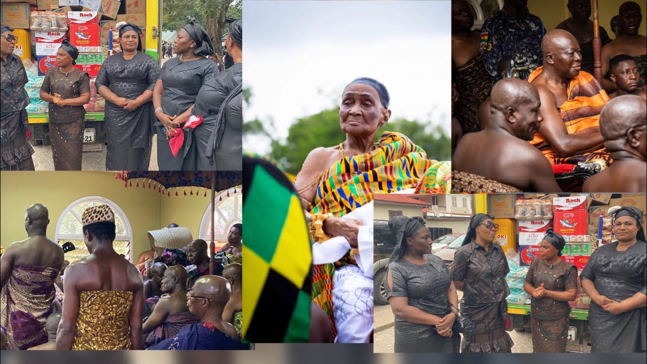 Spicy 🌶️ Queen Mother Donated Iteams to Nana Nom of Kumasi Traditional council 