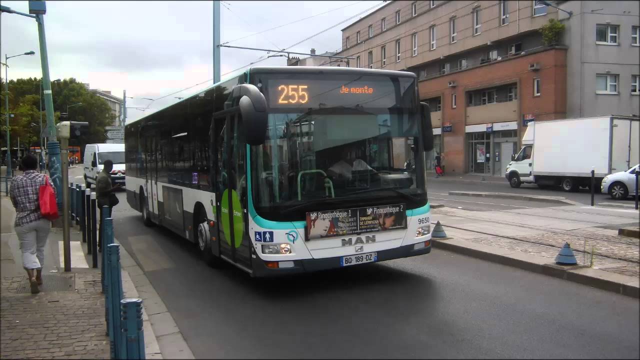 [SOUND] MAN NL 255 - N°9650 - RATP Paris Kickdown