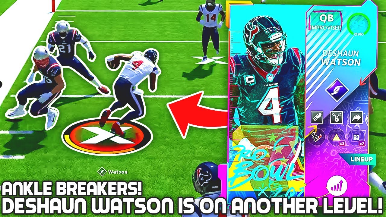 Deshaun Watson is ON ANOTHER LEVEL! Nasty Ankle Breakers! Madden 21