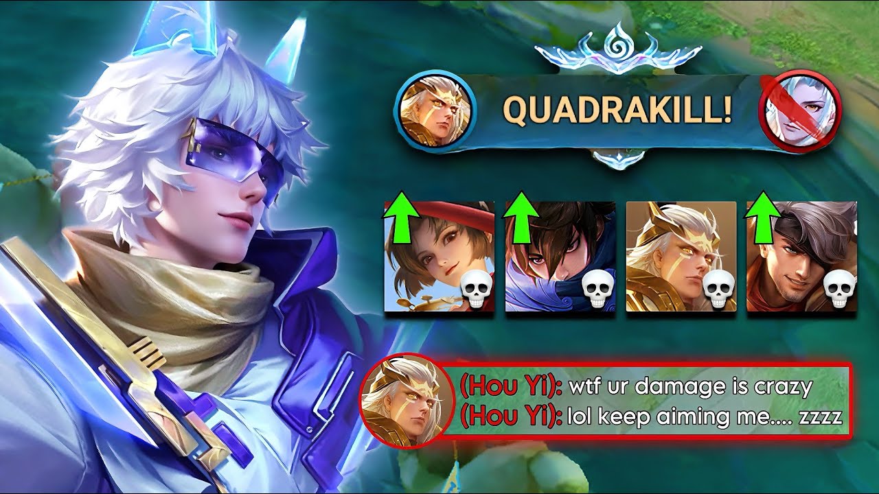 SHOUYUE 100% CRIT RATE CAN OBLITERATE & QUADRAKILL EASILY! | SHOUYUE BUILD & ARCANA | HONOR OF KINGS