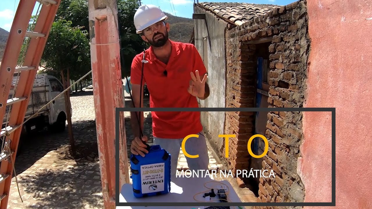 COMO MONTAR UMA CTO (CAIXA DE ATENDIMENTO ÓPTICO) PASSO A PASSO! #VAMOSPROTRECHO