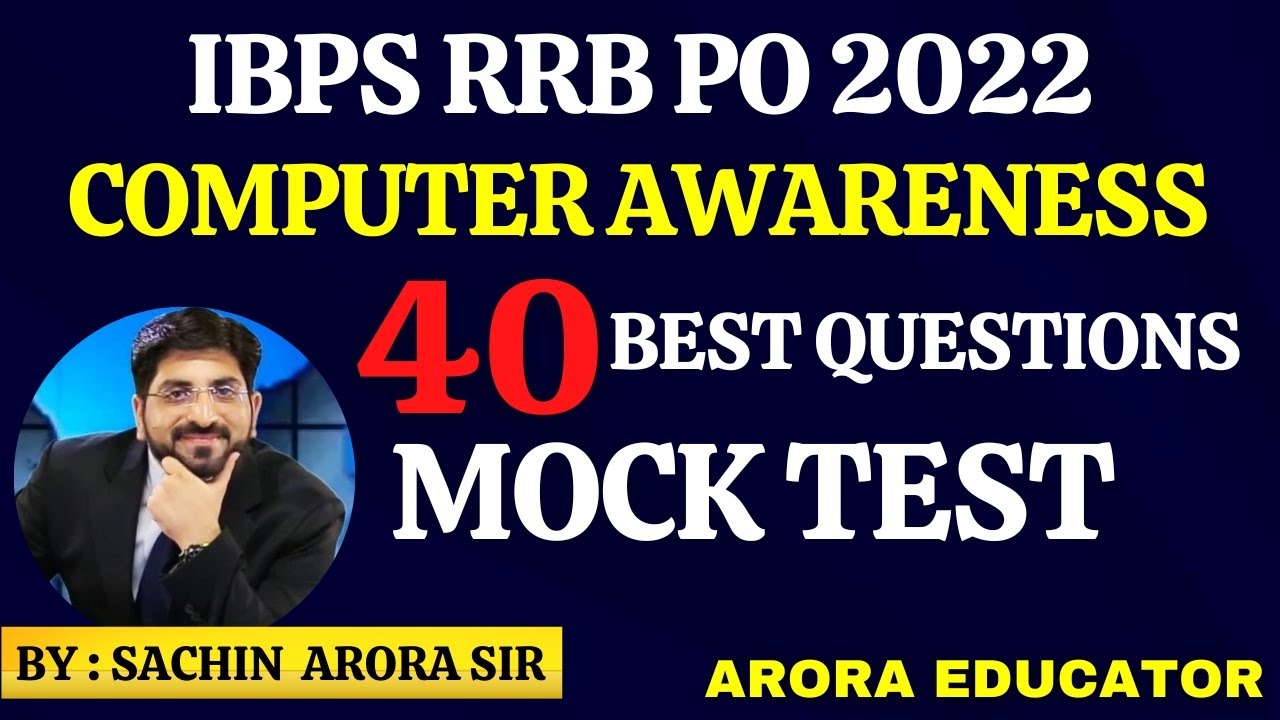 Computer Awareness for Bank Exams | IBPS RRB PO Computer Questions 2022 | Computer Awareness RRB PO