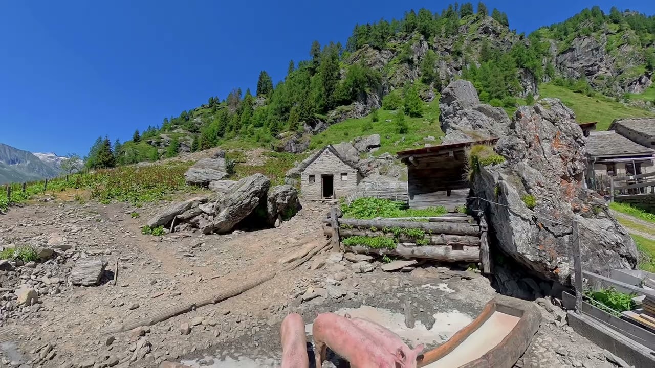 diga Luzzone capanna Adula MTB