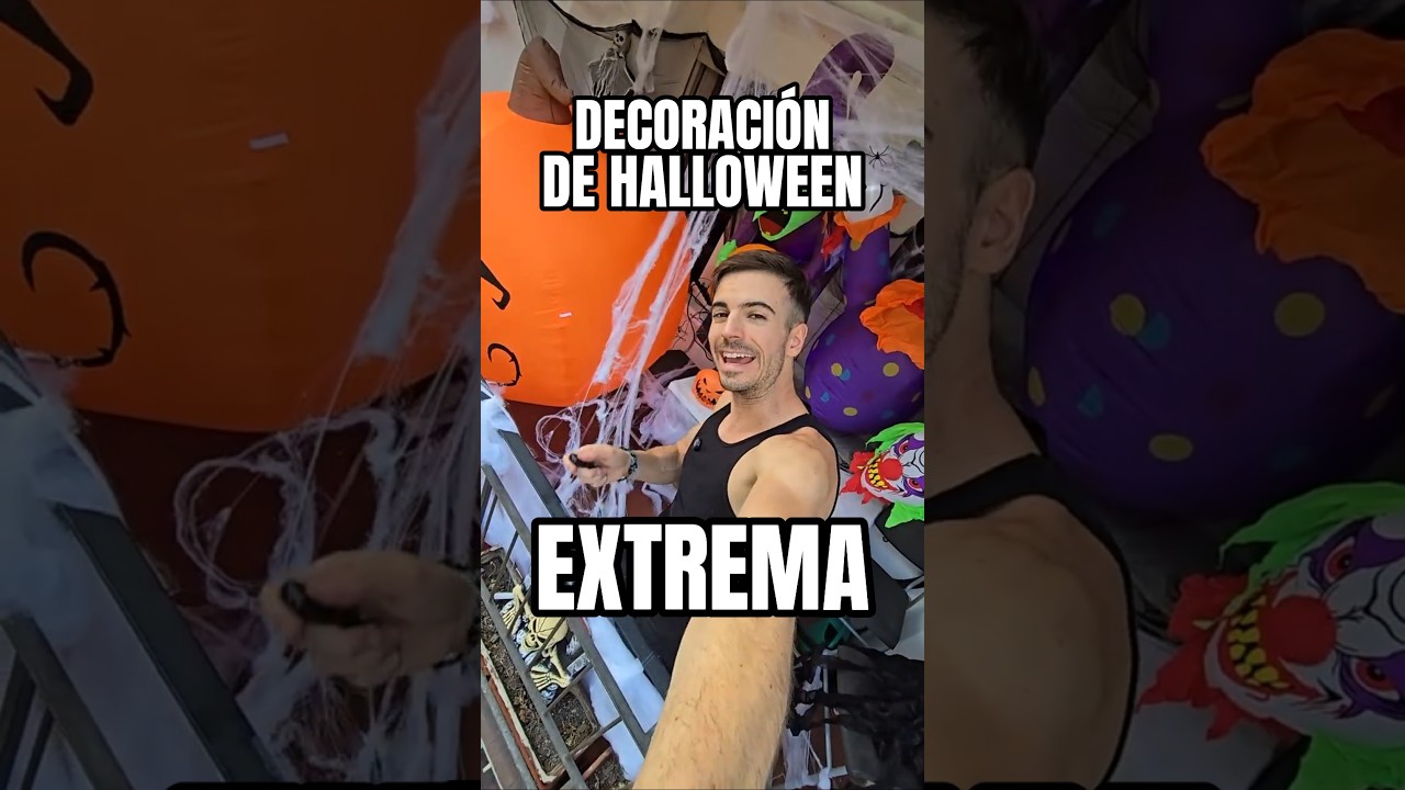 Gast&eacute; 1.000&euro; en adornos de Halloween 🎃