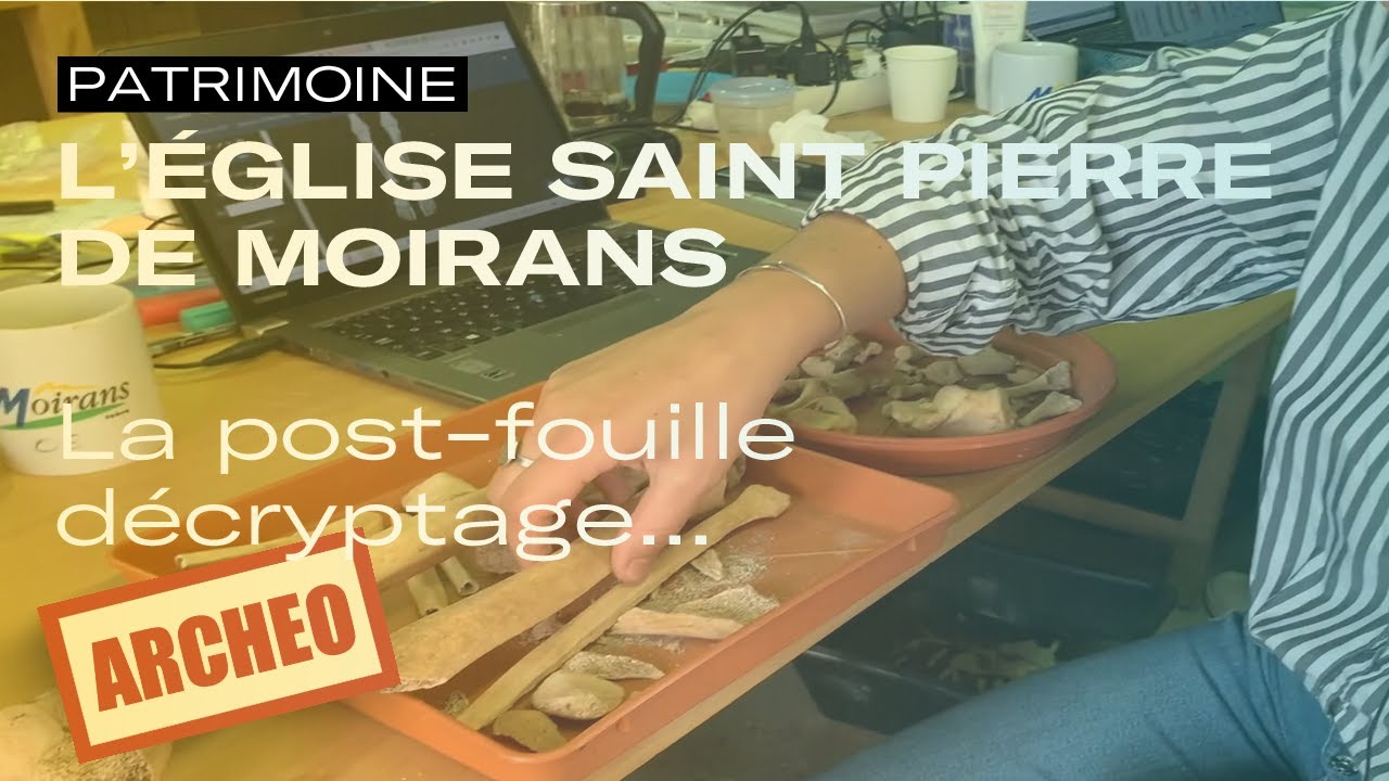 L’église Saint Pierre à Moirans – la post-fouille – Patrimoine culturel – 2022