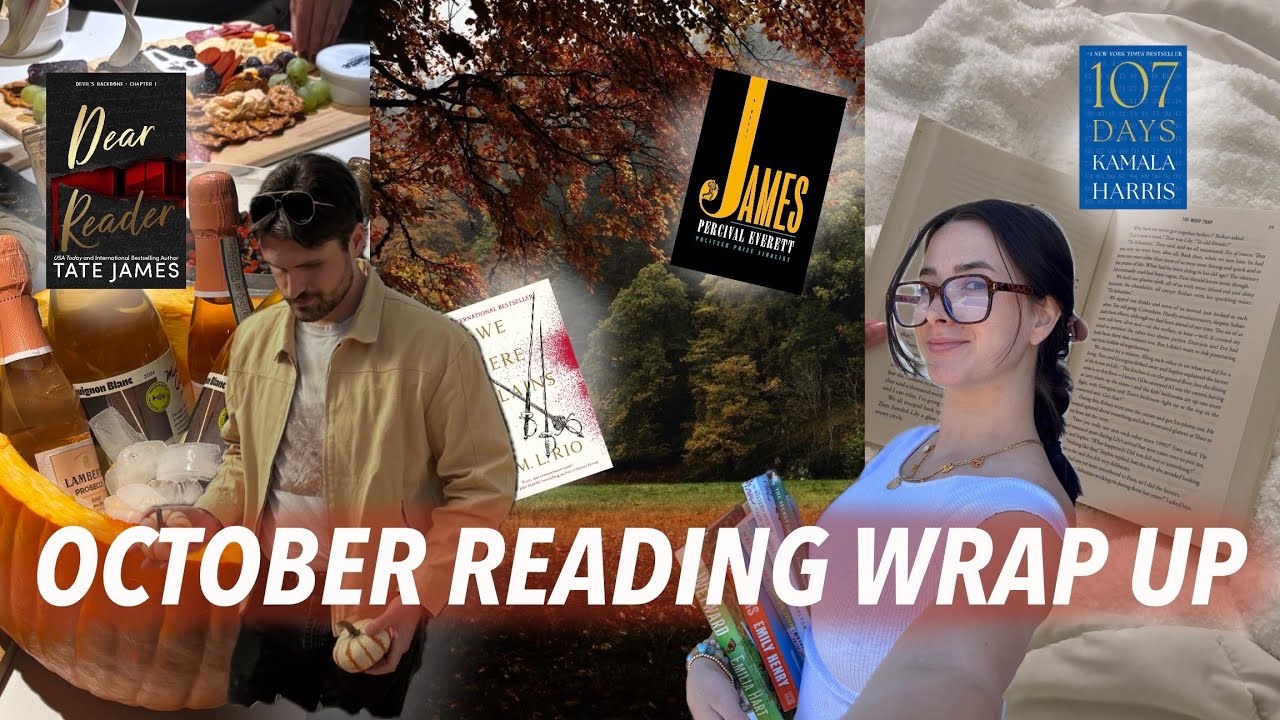The 12+ BOOKS we read this OCTOBER