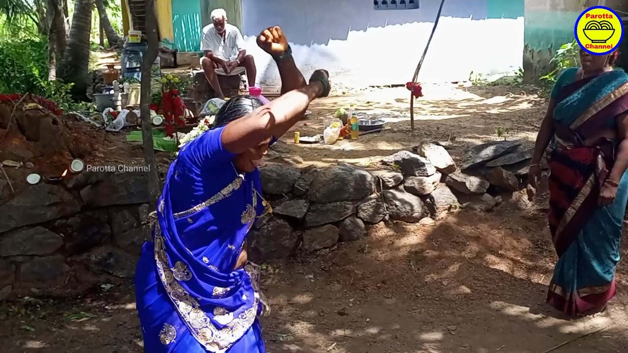புற்று முன்பு பூஜையில் அருள் ஆட்டம் | Sami Attam | Parotta Channel.