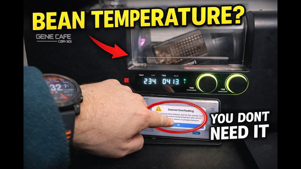 Do You Really Need Bean Temperature? | Gene Café CBR-301 Roasting Explained