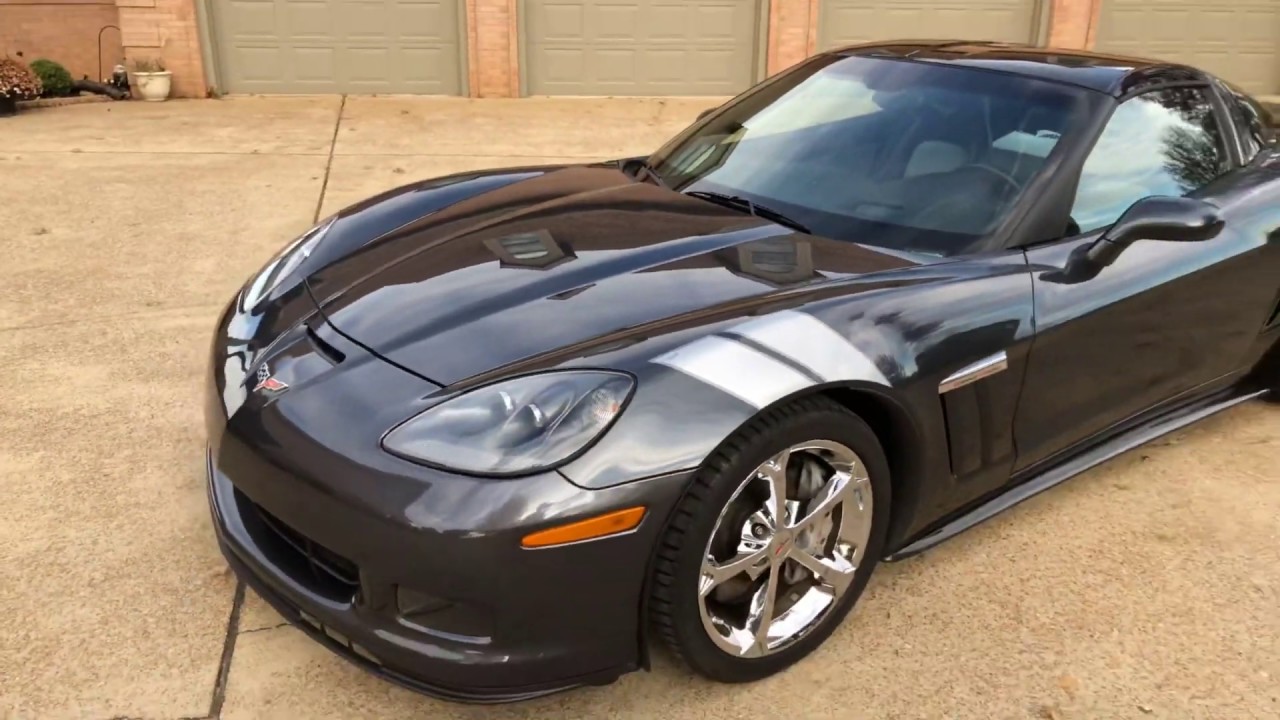 2011 CHEVROLET CORVETTE GRAND SPORT GS CYBER GREY METALLIC C6 LS3 Б/У НА ПРОДАЖУ WWW.SUNSETMOTORS.CO
