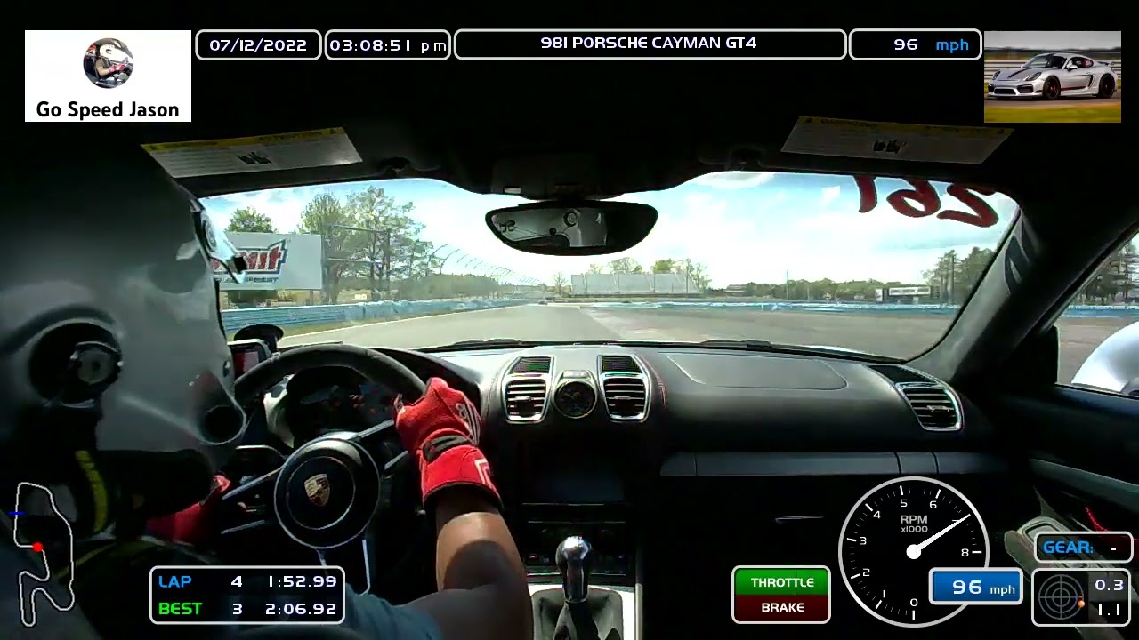 981 GT4 at Watkins Glen - Quickest Lap 2:06.66