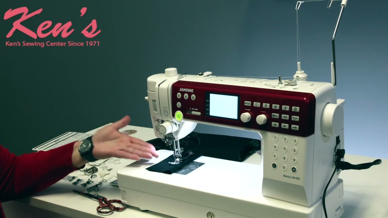 Janome MC6650 Detailed Tutorial from Ken's Sewing Center in Muscle Shoals, AL