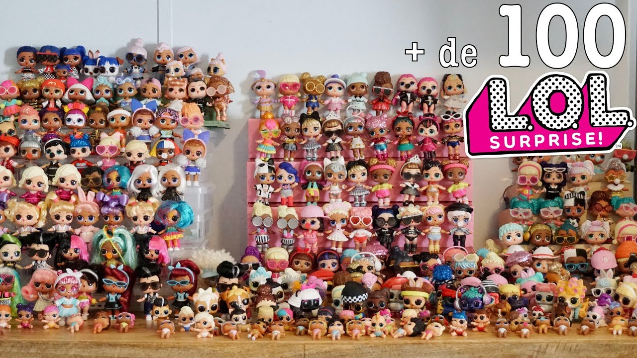 Mi Colección de LOL Surprise con mas de 100 LOL. Lils, Pets, OMG y muchos mas!!