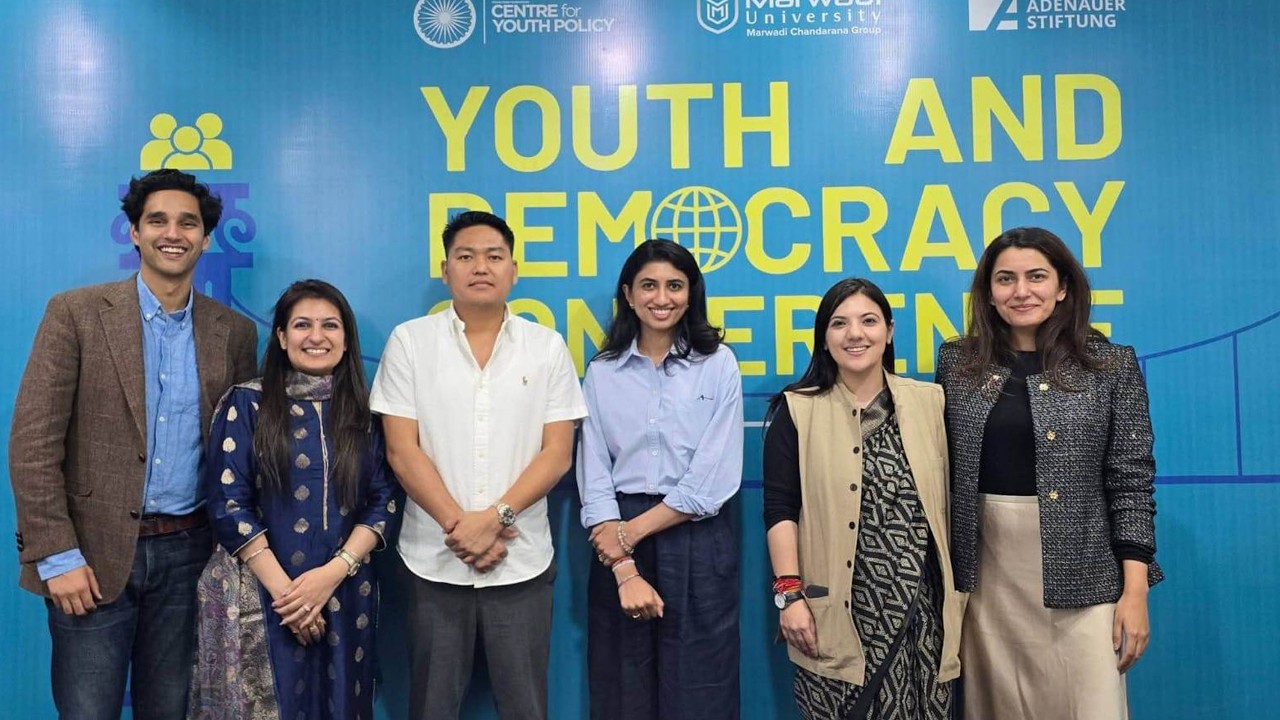 MLA Paul Dangshu Advocates for Youth Leadership at National Democracy Conference