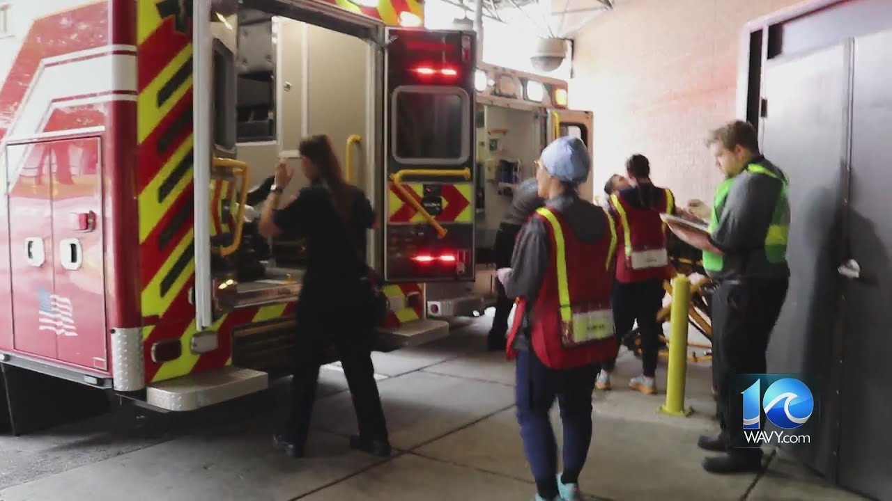 Sentara, CHKD hold mass casualty drill
