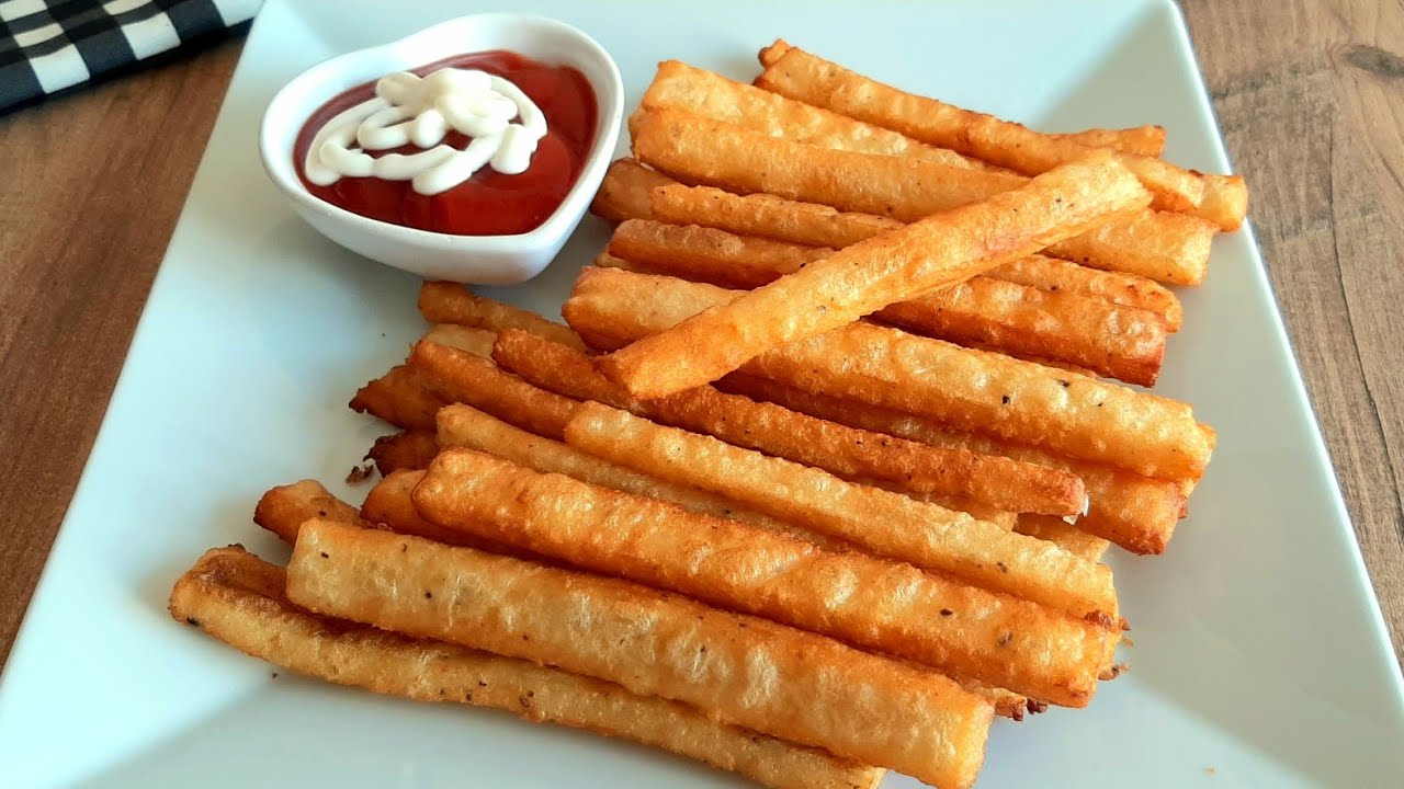 Знаменитые🏆 Хрустящие картофельные палочки🍟 Как приготовить хрустящий домашний картофель фри?