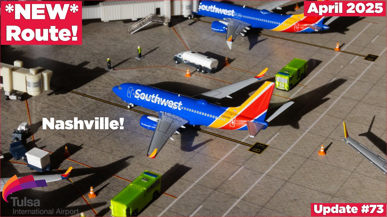 *NEW* Route! | Gemini Jets Tulsa International Airport - April 2025