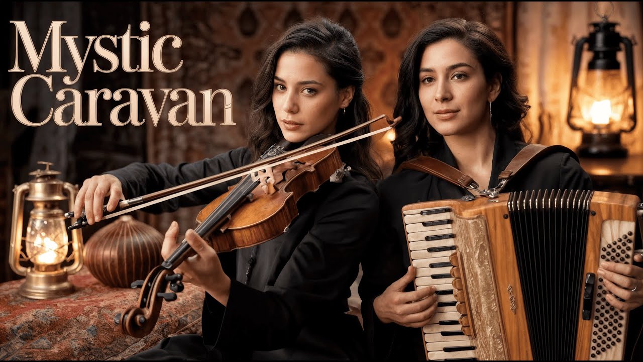 Mystic Caravan 🎻🪕| Oud, Violin & Accordion Immersive Middle Eastern Sound