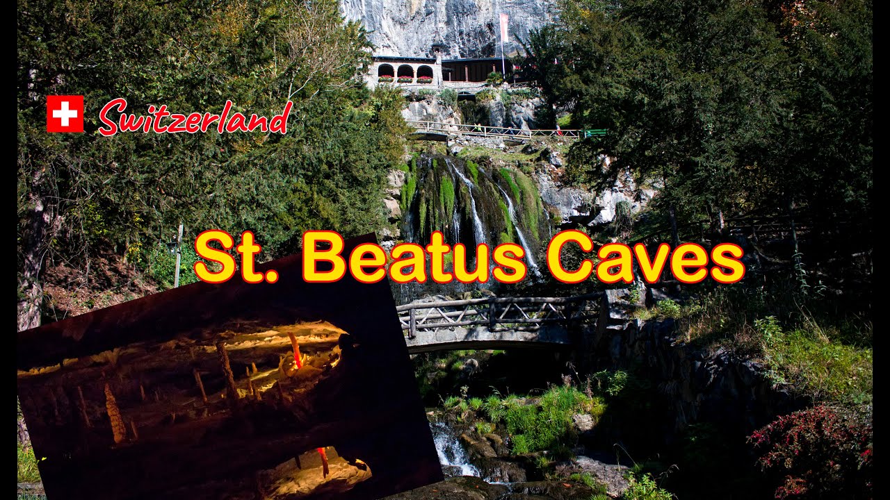 St. Beatus Caves || Beautiful Thun lake || Day trip in Stwizerland || Floating Feathers